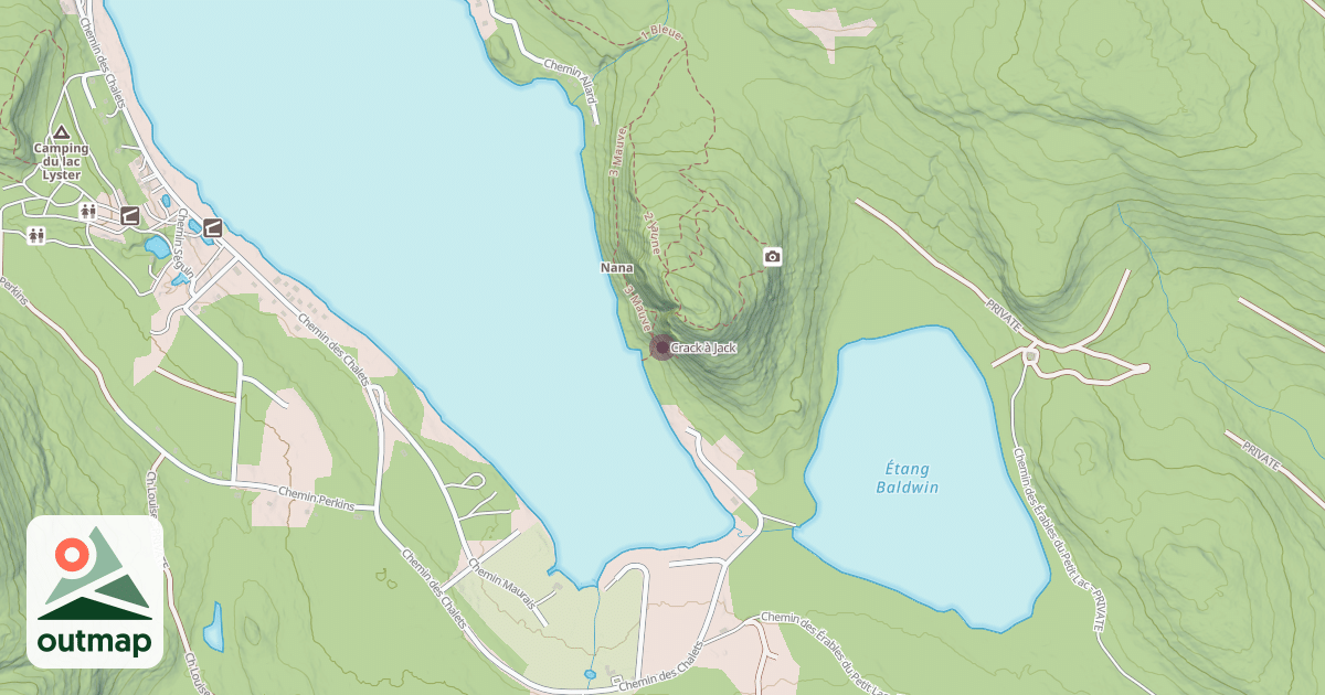 Map of Crack à Jack