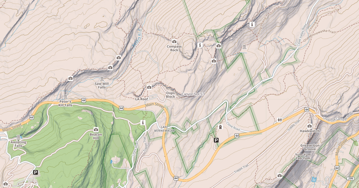 Map preview of Canyon Slot