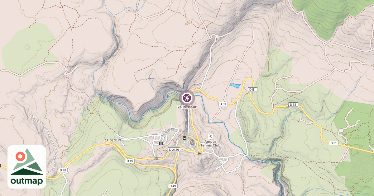 Map of 2e Ressaut