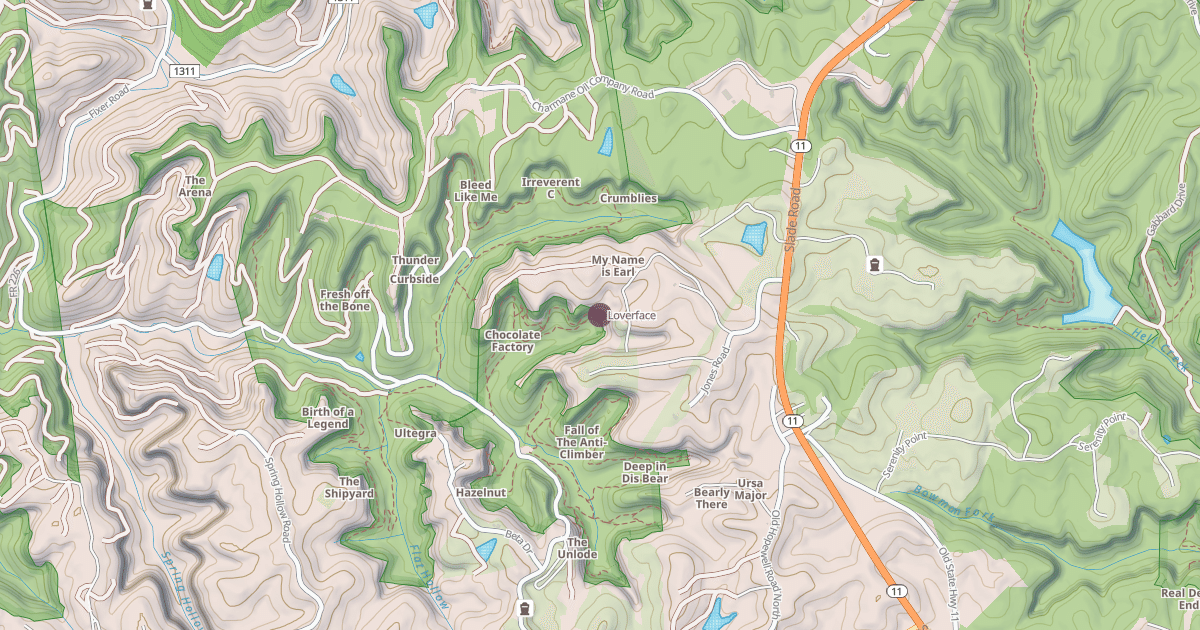 Map preview of Loverface