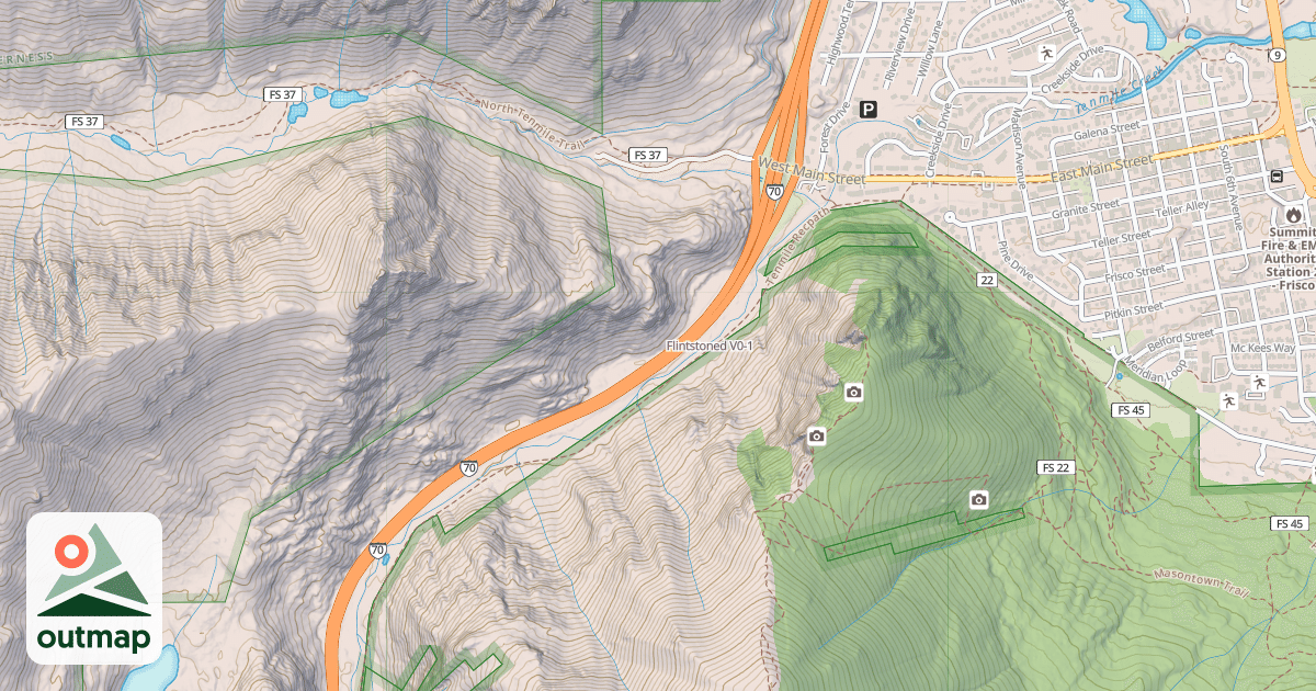 Map of Flintstoned