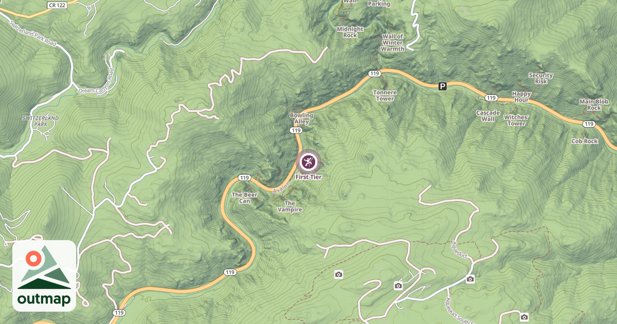 Map of First Tier