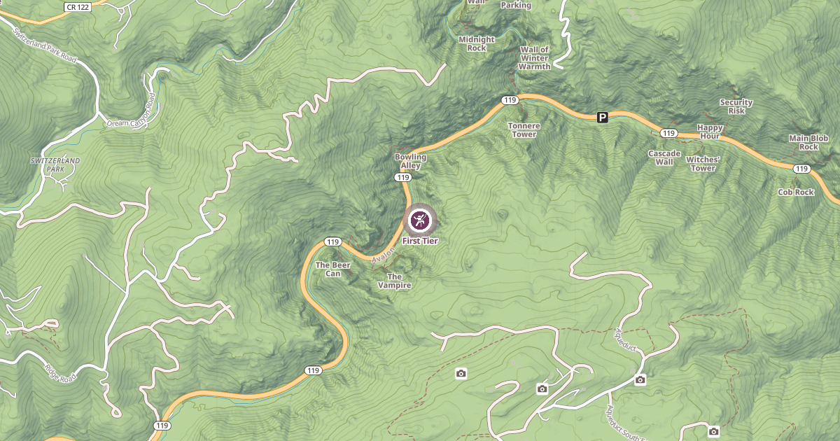 Map preview of First Tier