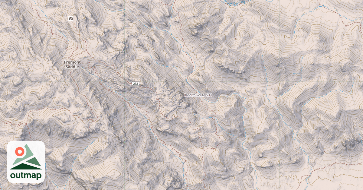 Map of Bandito Route