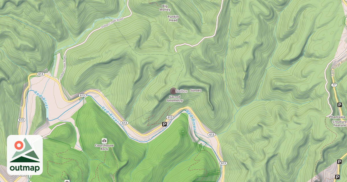 Map of Mailbox