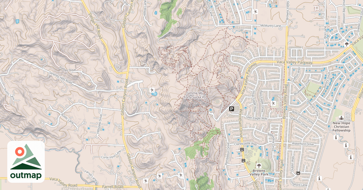 Map of Gimme My Forty Sucka