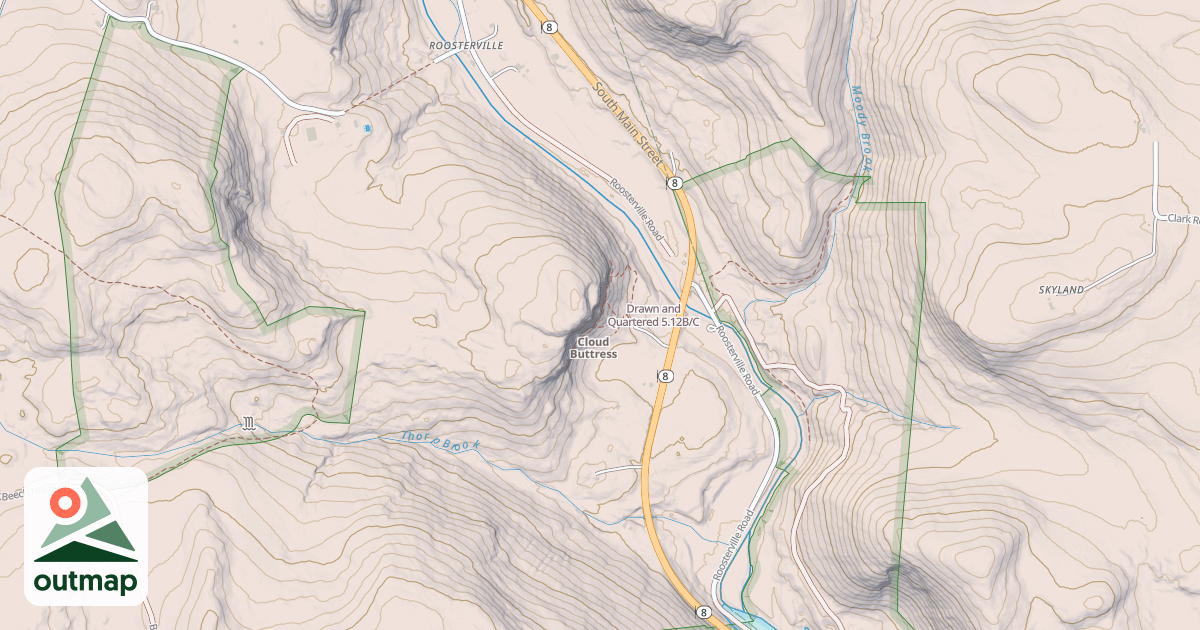 Map of Drawn and Quartered