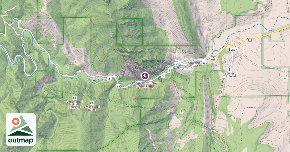 Map of Redgarden - Below Lower Ramp