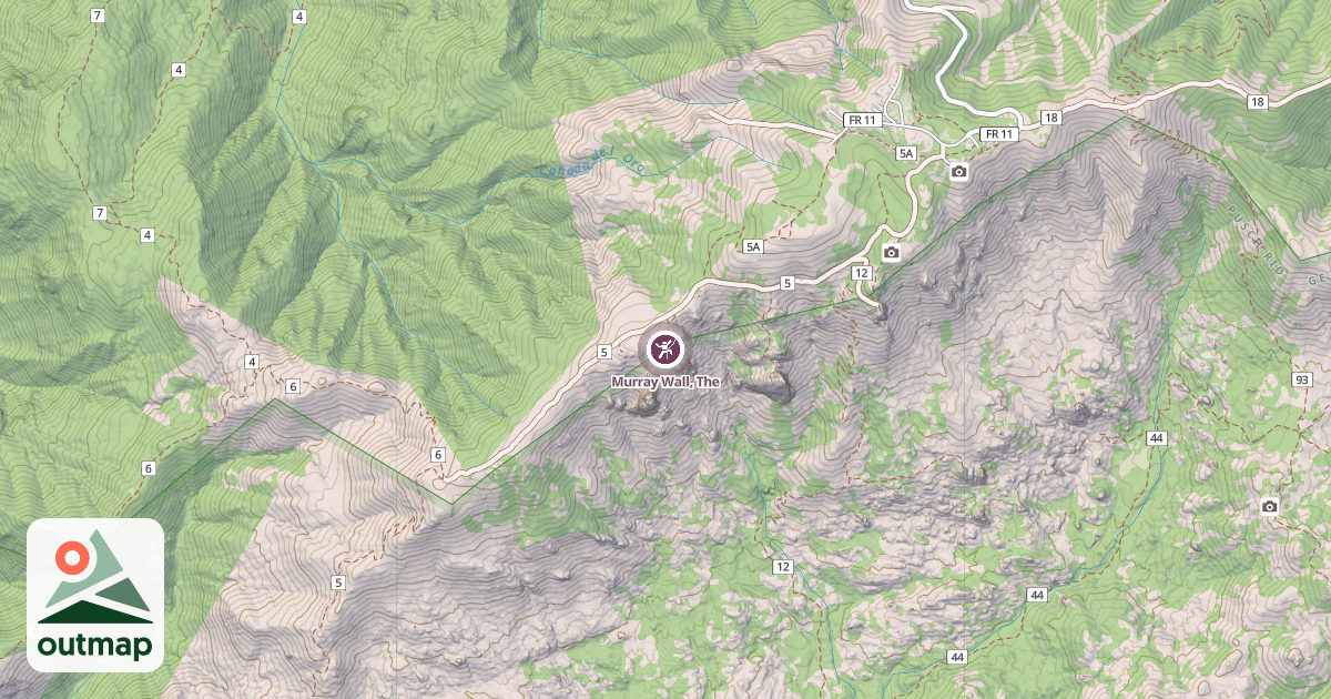 Map of Murray Wall, The