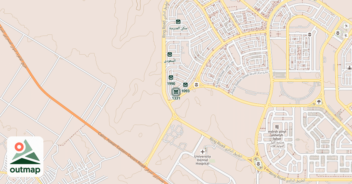 Map of 1331