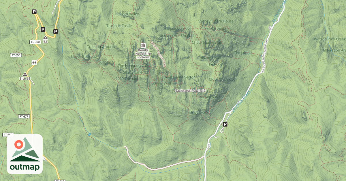 Map of Backwards Pouch