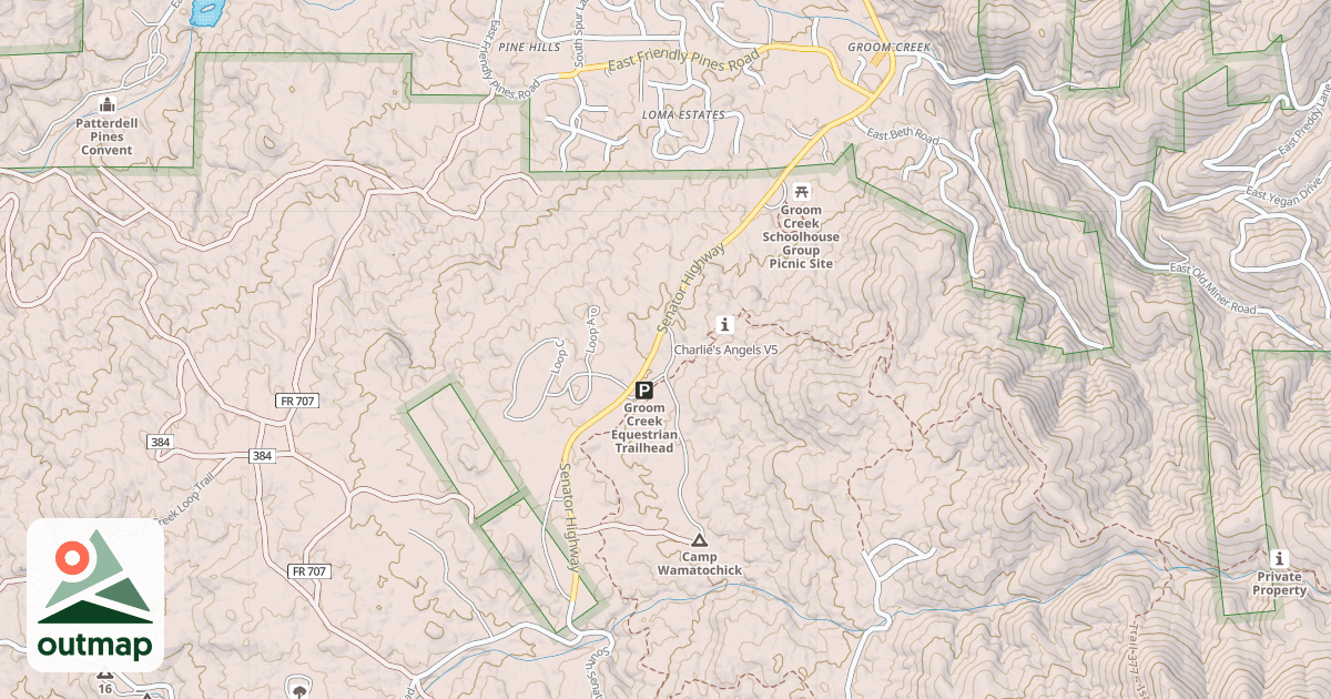 Map of Charlie's Angels