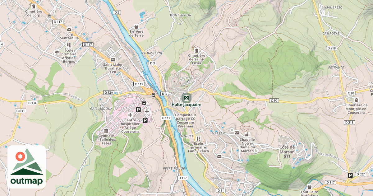 Map of Halte Jacquaire