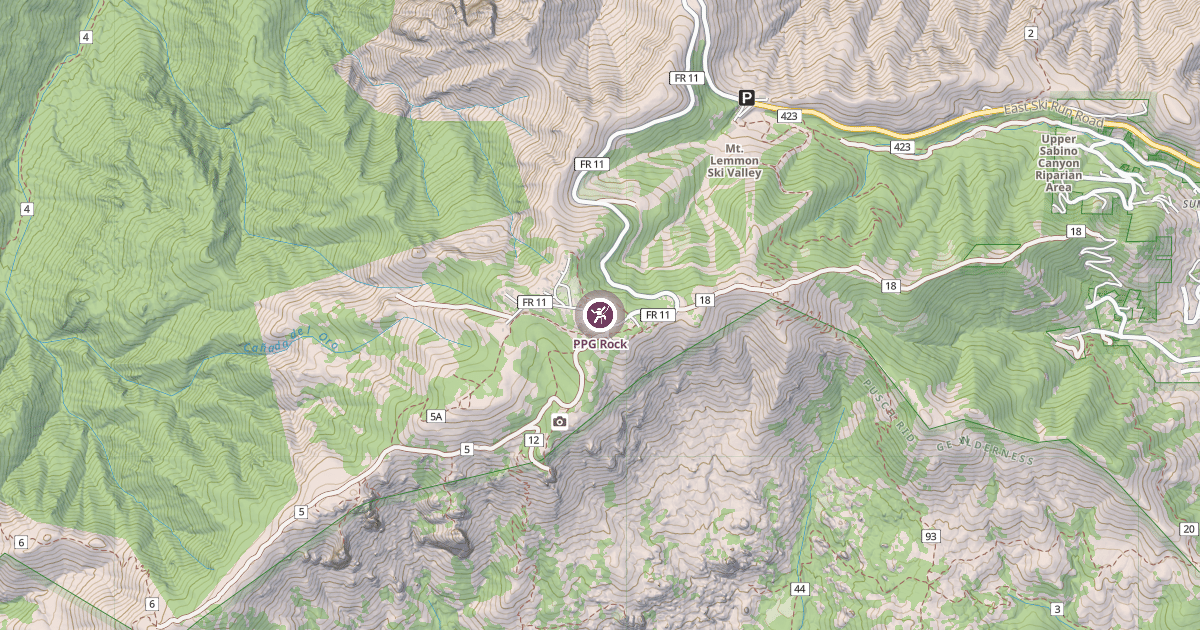 Map preview of PPG Rock