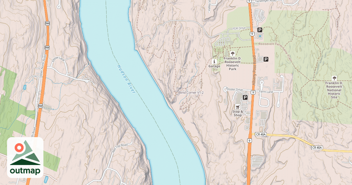 Map of Blind Corner