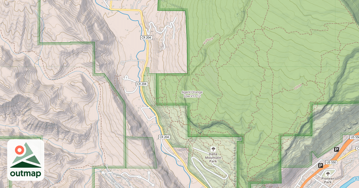 Map of Agent Orange Low