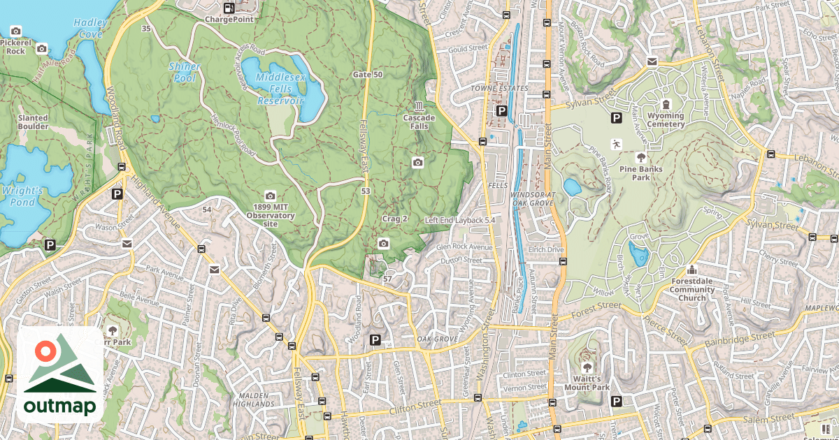 Map of Left End Layback