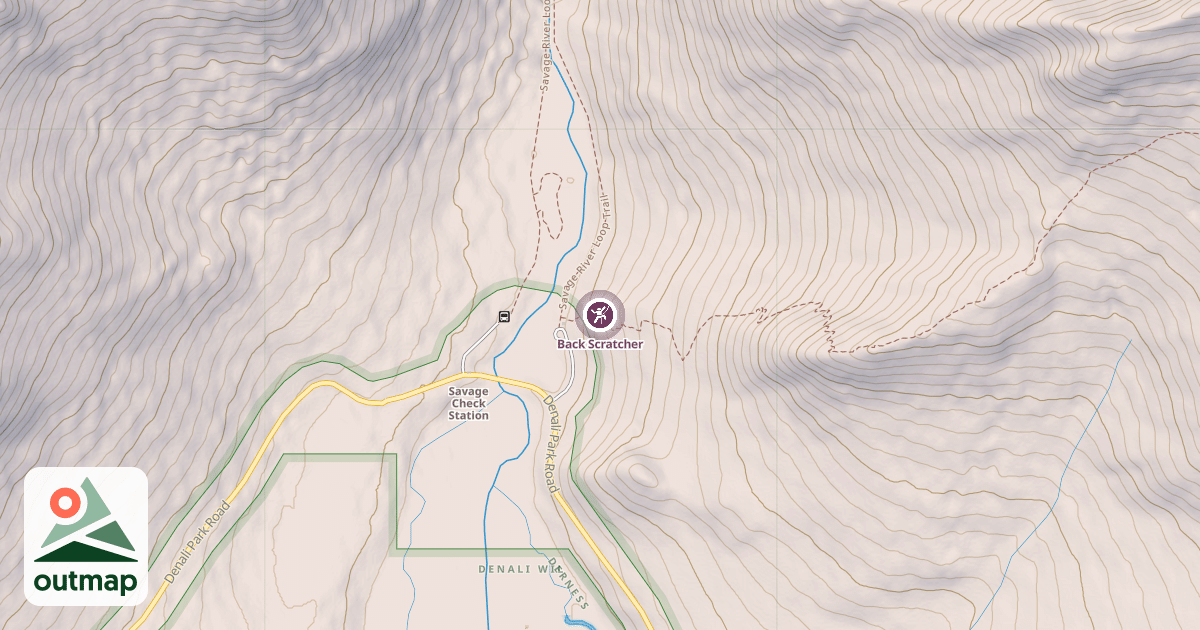 Map of Back Scratcher