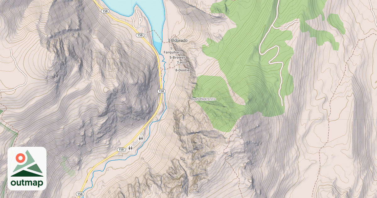 Map of Bush Pilot
