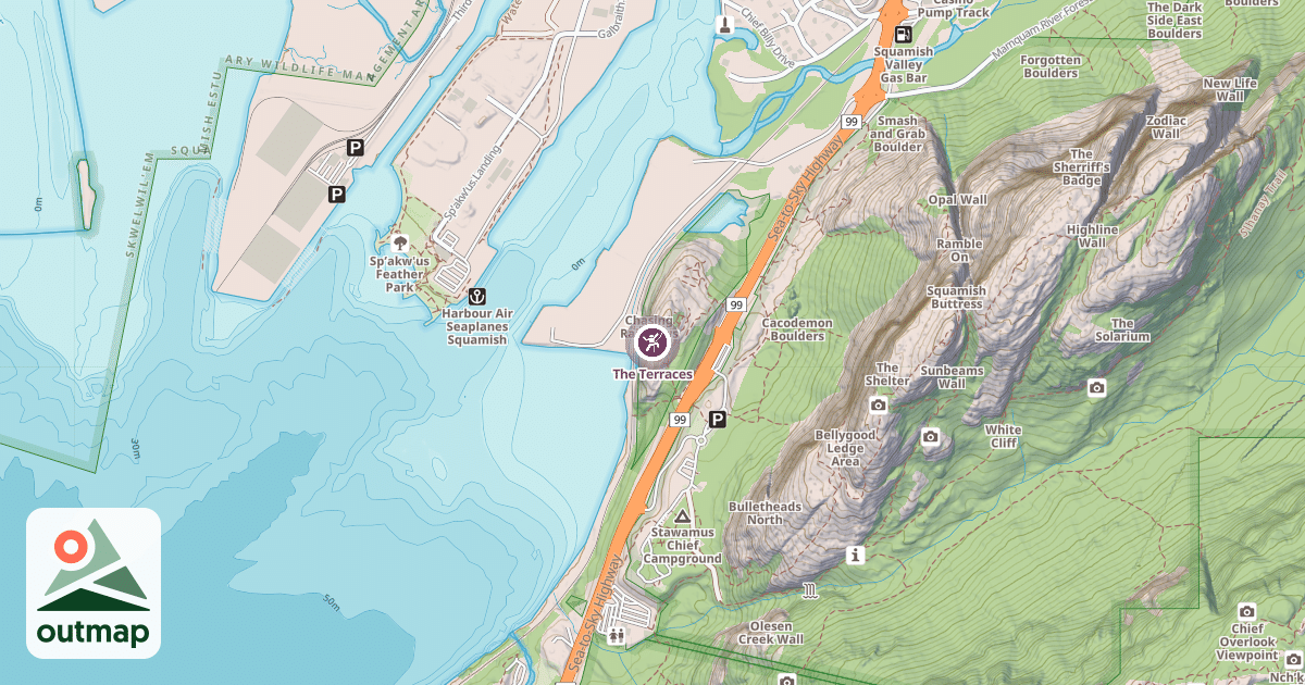 Map of The Terraces
