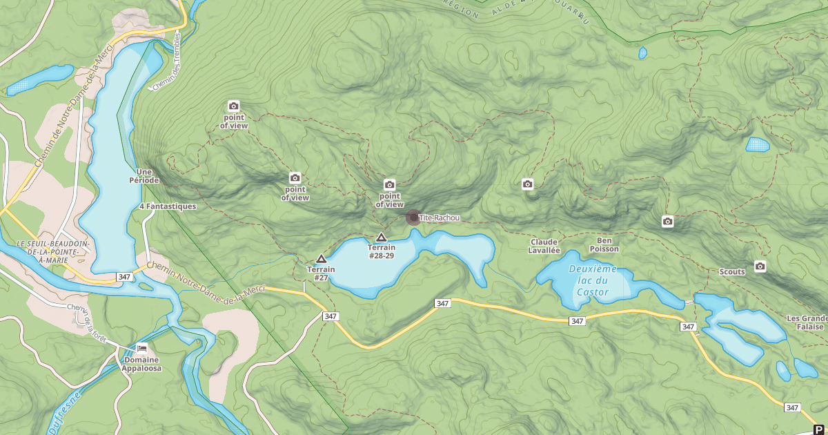 Map preview of Tite-Rachou