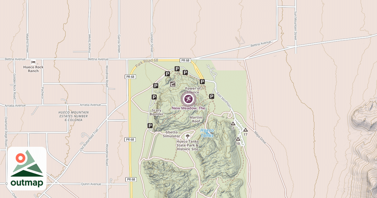 Map of New Meadow, The