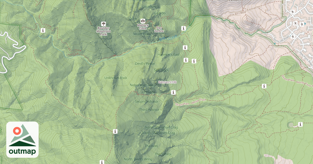Map of Batman