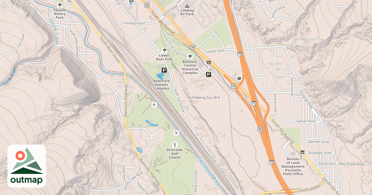 Map of Evil Petting Zoo