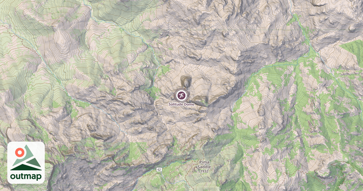 Map of Solitude Dome