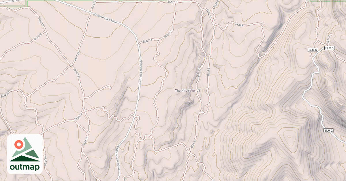 Map of The Hitchhiker