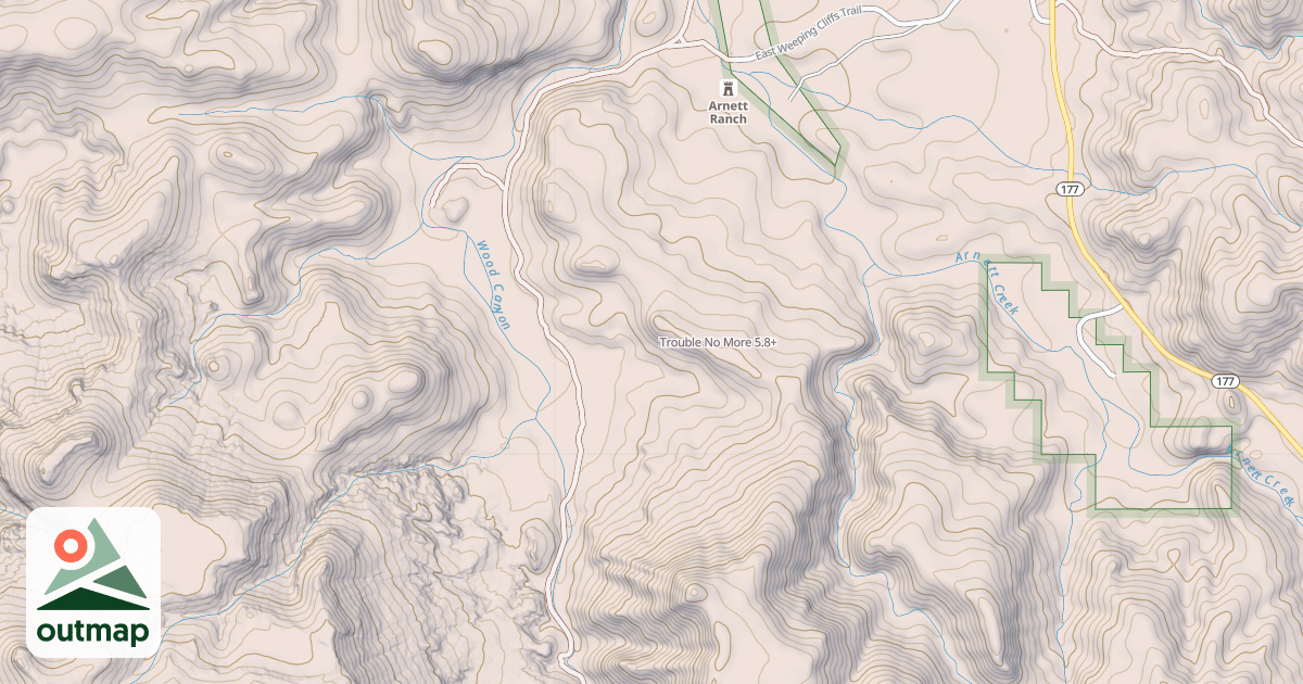 Map of Trouble No More
