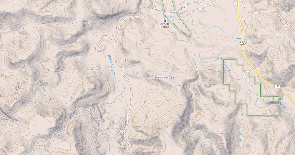 Map preview of Trouble No More