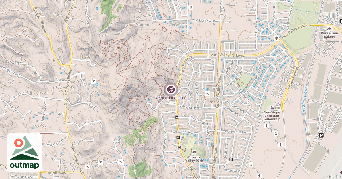 Map of 3. 3rd from the Left