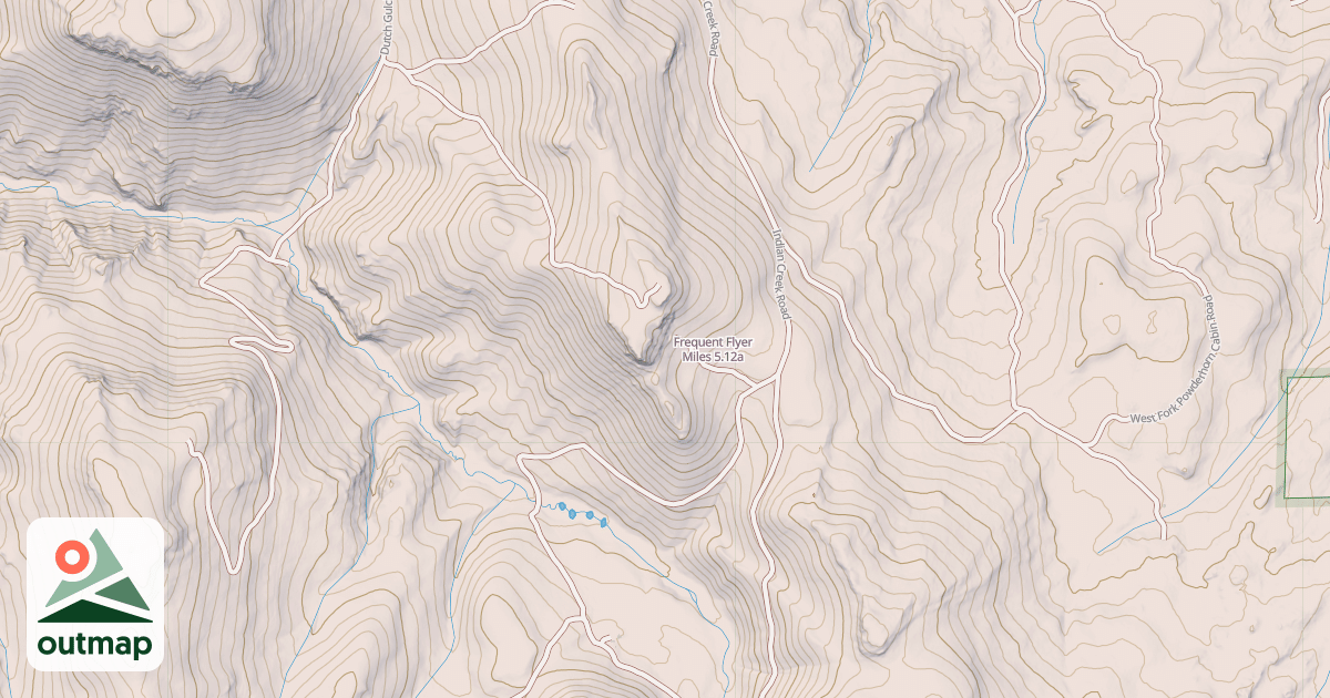 Map of Frequent Flyer Miles