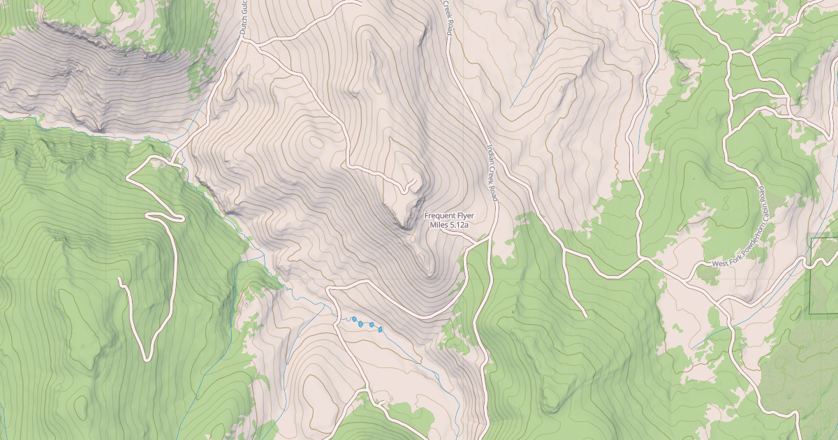 Map preview of Frequent Flyer Miles