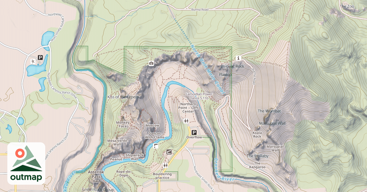 Map of Lamoidian Power Dance