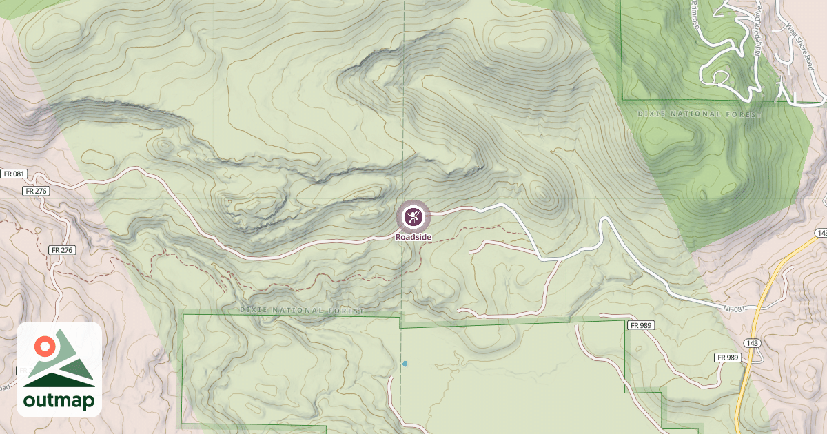 Map of Roadside