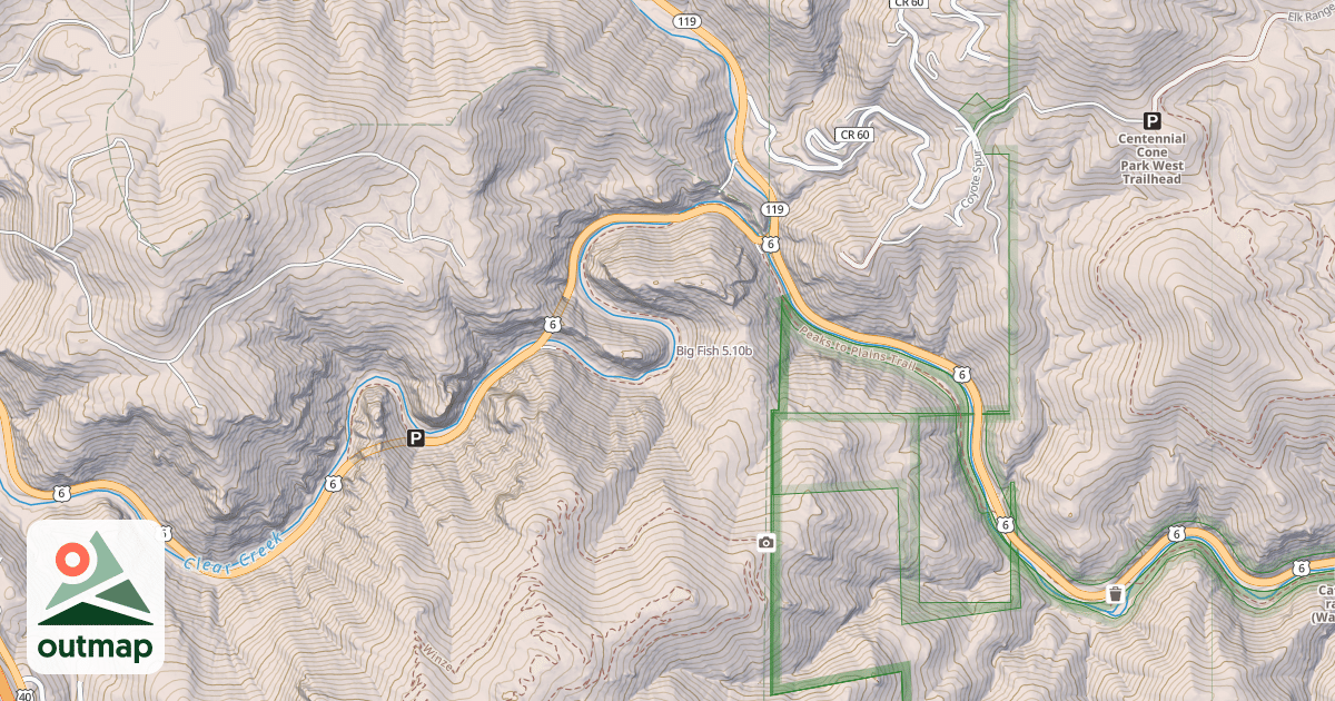Map of Big Fish