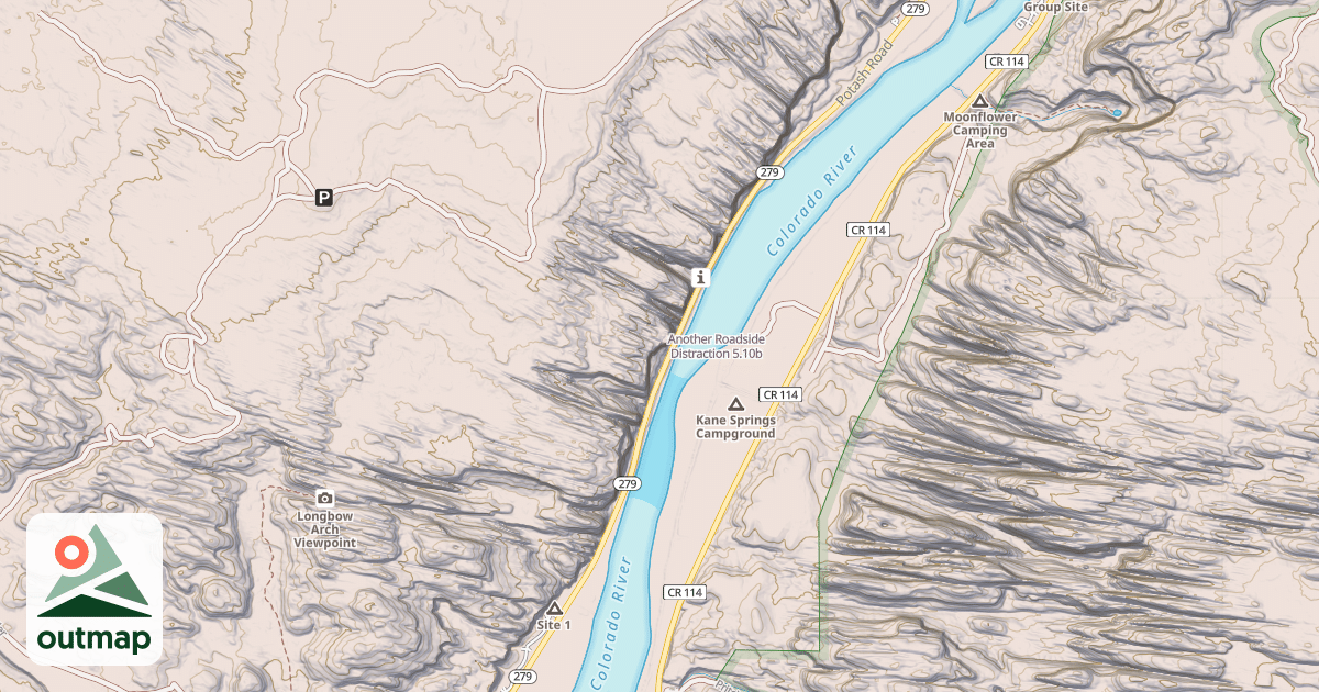 Map of Another Roadside Distraction