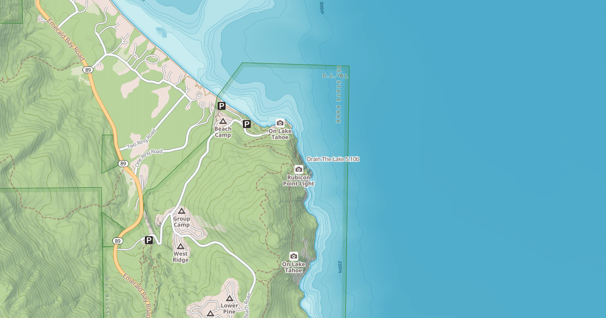 Map preview of Drain The Lake