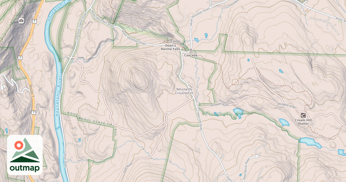 Map of Reluctantly Crouched