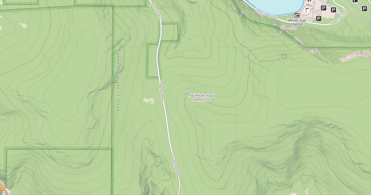 Map preview of The Whole Shack Shimmy