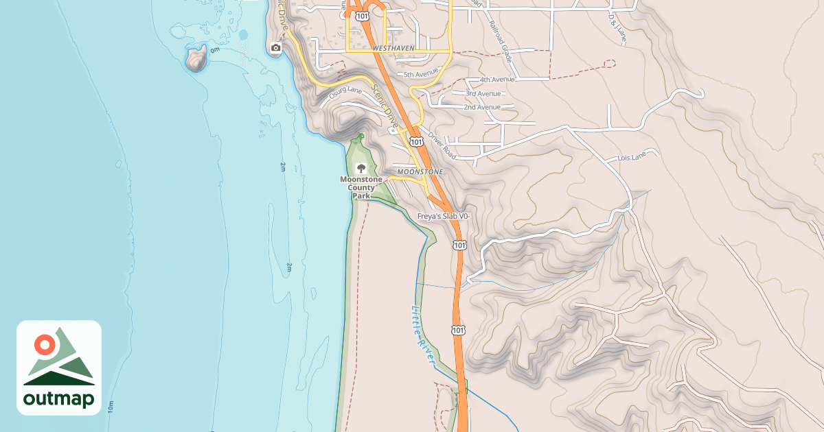 Map of Freya's Slab