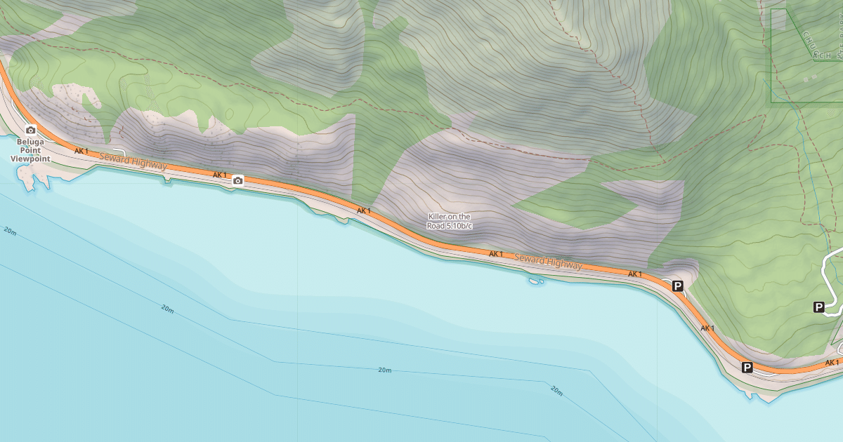 Map preview of Killer on the Road
