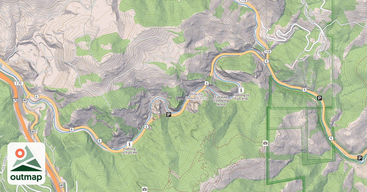 Map of Ride the Heavens