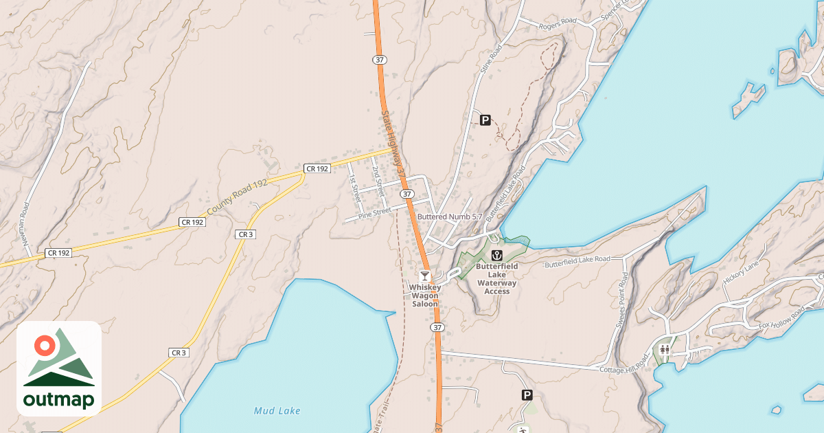 Map of Buttered Numb
