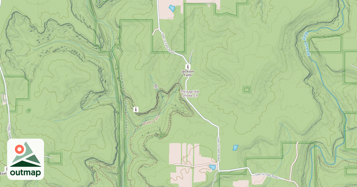 Map of Through the Smoke