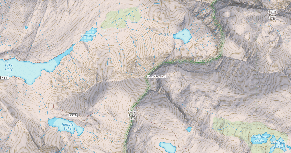 Map preview of West Ridge