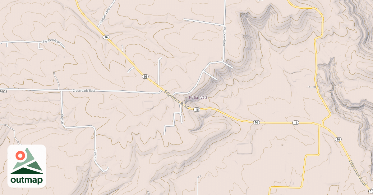 Map of Pit Bull
