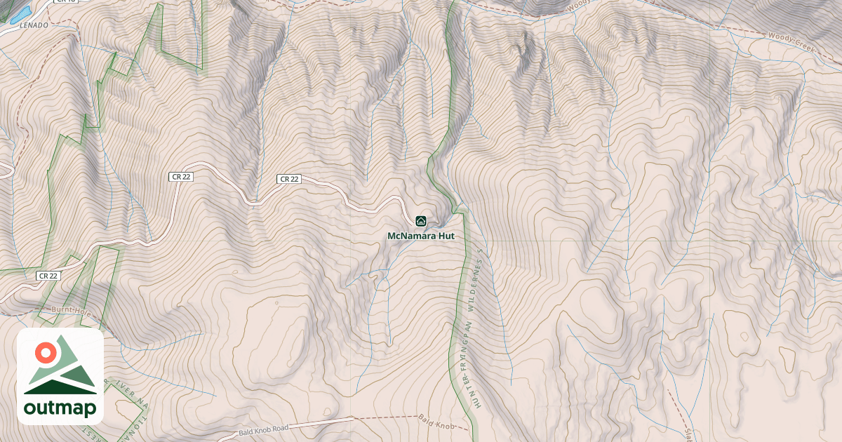 Map of McNamara Hut